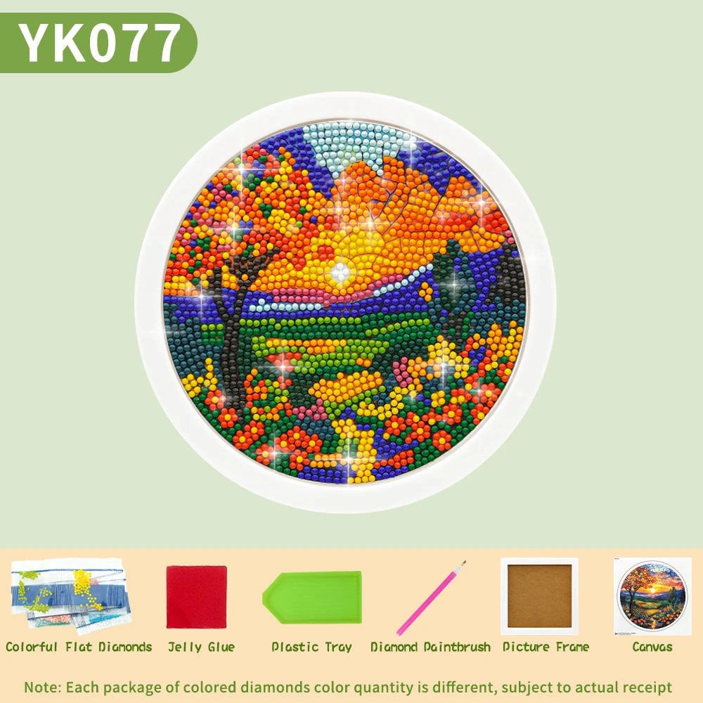 DIY Diamond Painting Set for Kids – Decorative Photo Frame Craft Kit