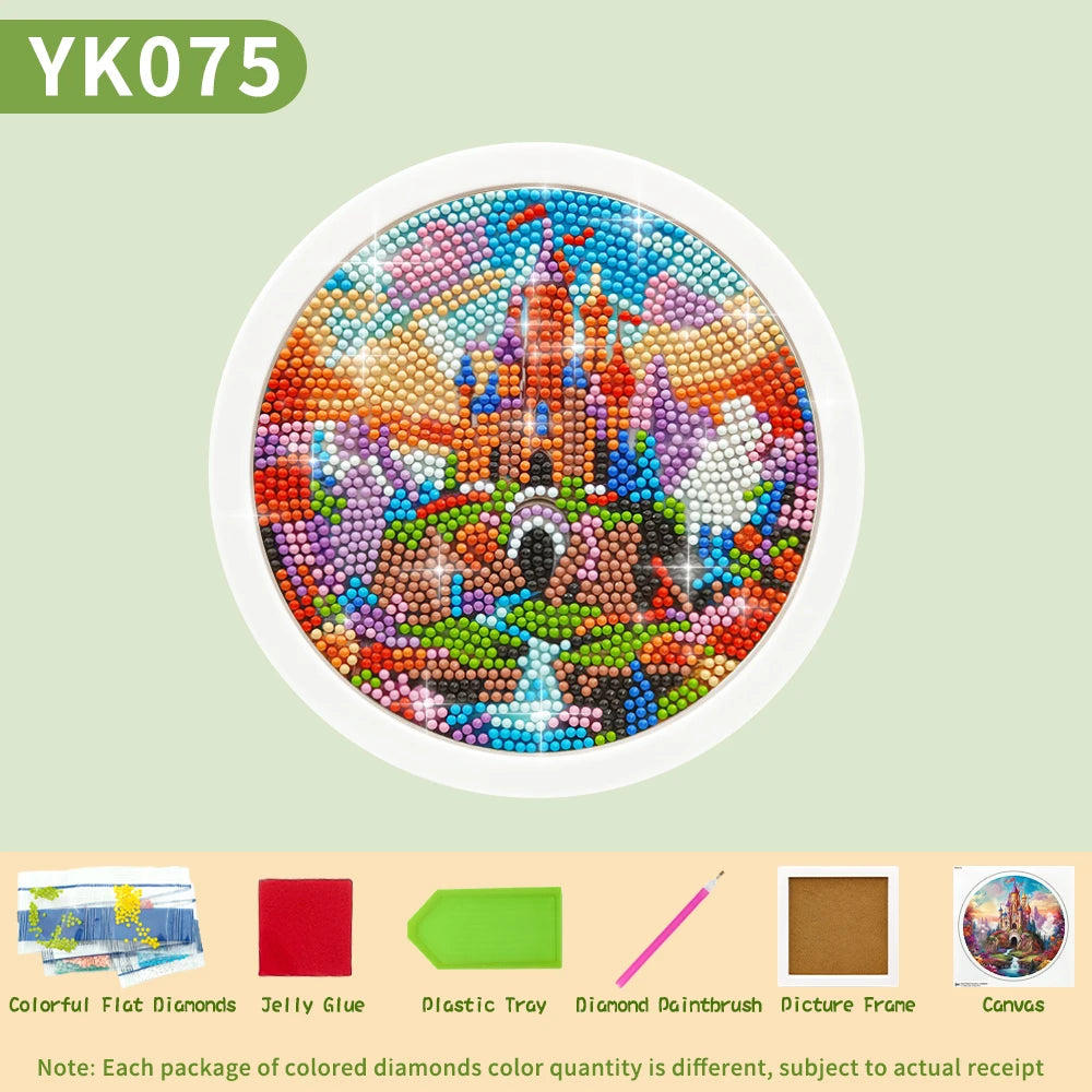 DIY Diamond Painting Set for Kids – Decorative Photo Frame Craft Kit