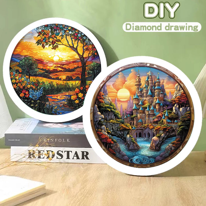 DIY Diamond Painting Set for Kids – Decorative Photo Frame Craft Kit