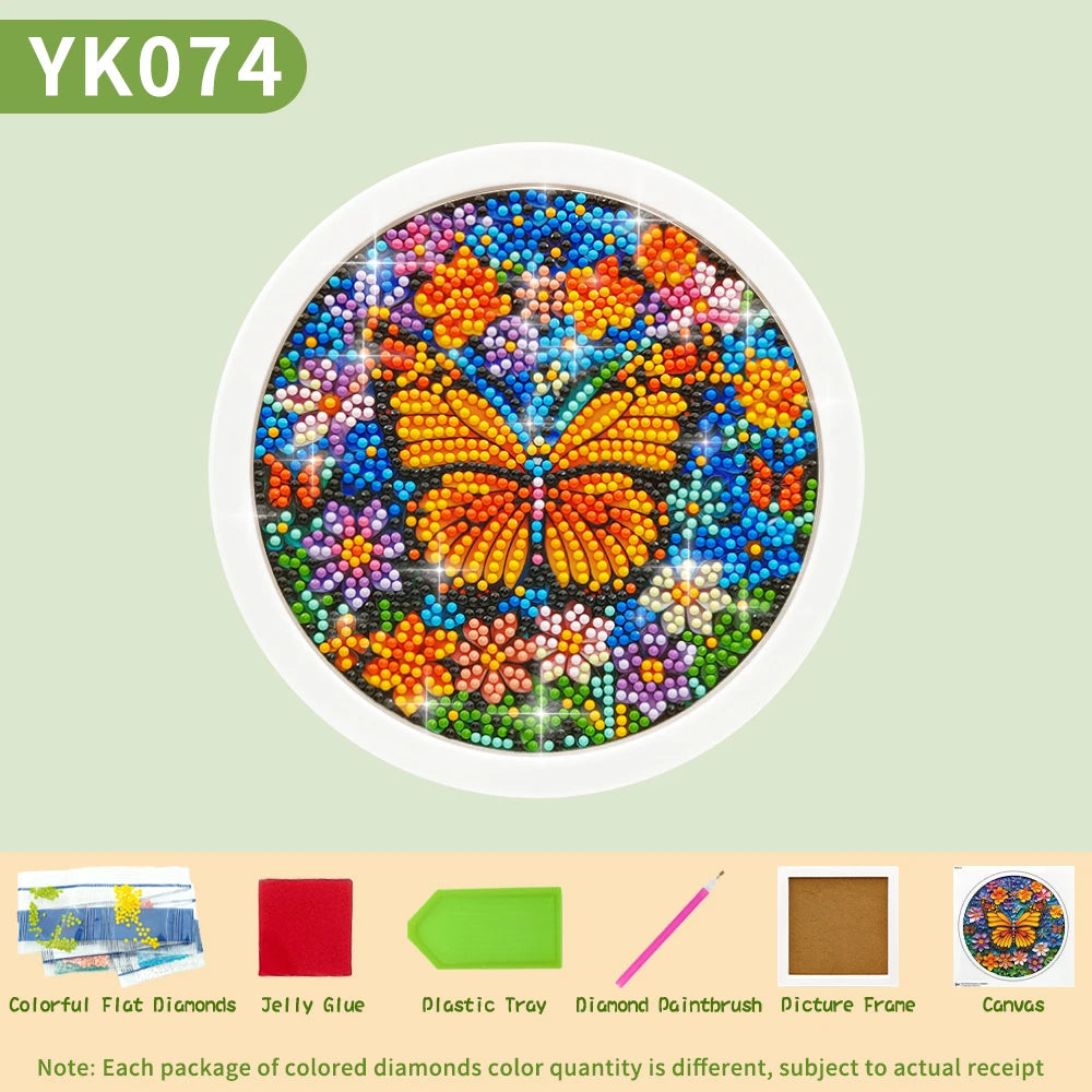 DIY Diamond Painting Set for Kids – Decorative Photo Frame Craft Kit