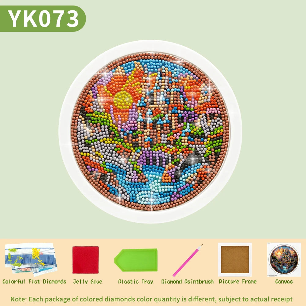 DIY Diamond Painting Set for Kids – Decorative Photo Frame Craft Kit