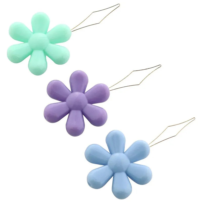 10/20Pcs Flower-Shaped Easy Sewing Needle Threader Tool