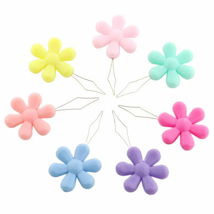 10/20Pcs Flower-Shaped Easy Sewing Needle Threader Tool