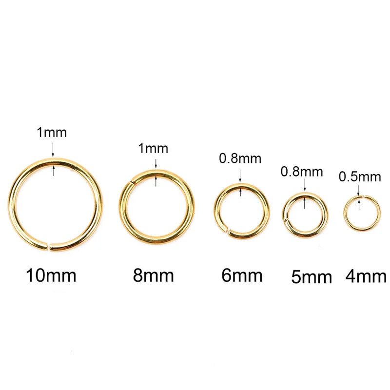 PVD Stainless Steel Jump Rings