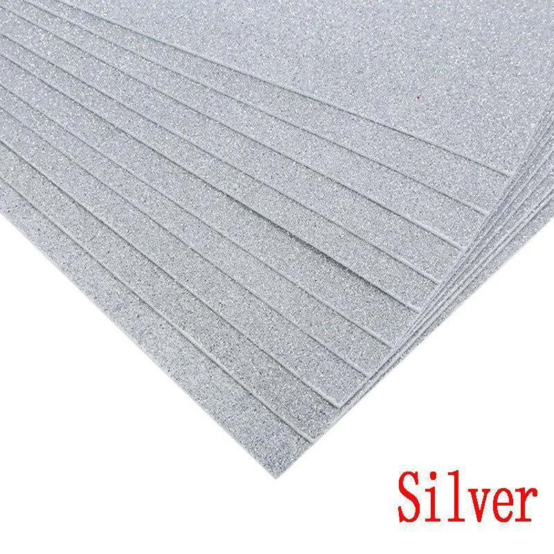 A4 Glitter Foam Paper Sheets