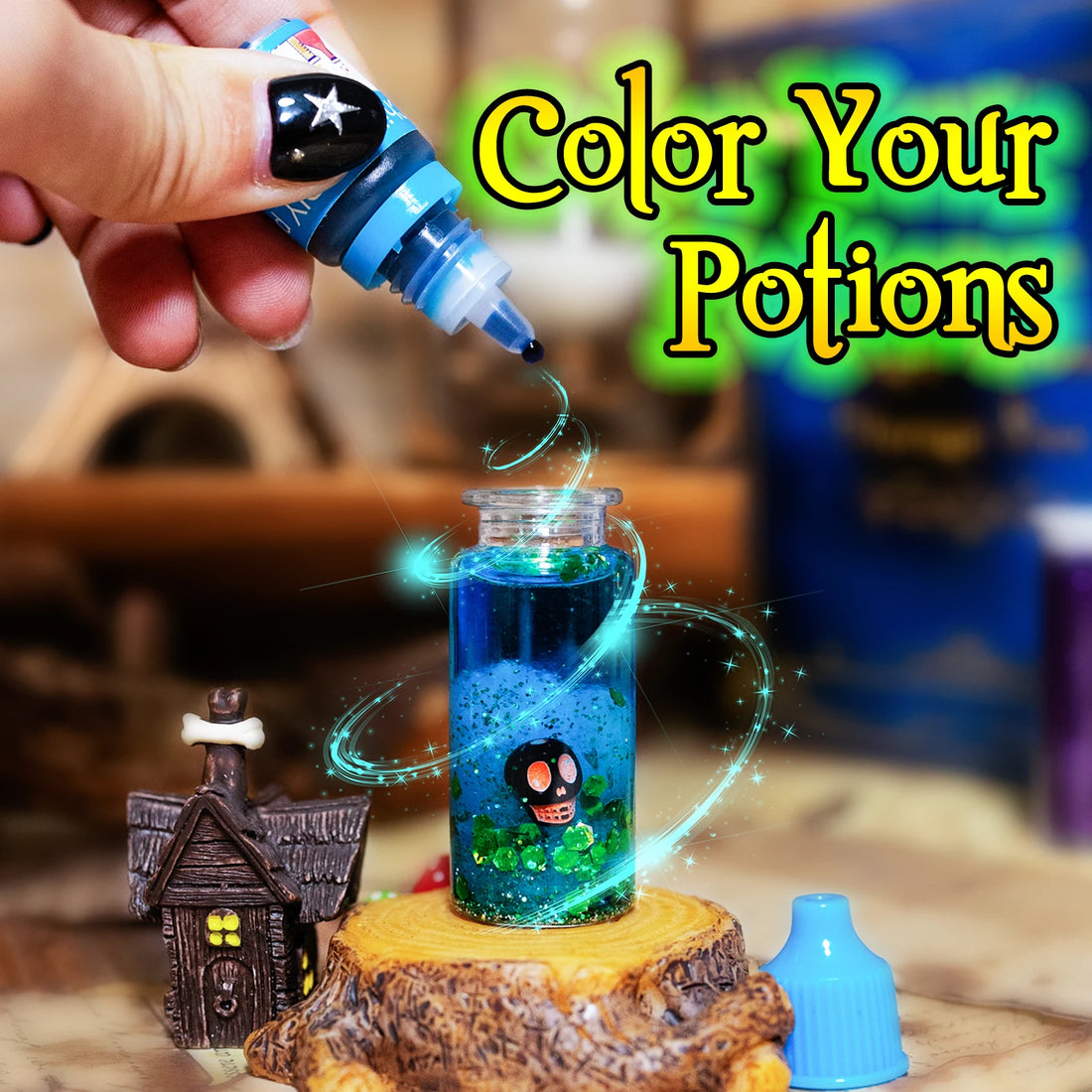 DIY Magical Potions Kit – Color-Changing Witch Craft Set for Kids