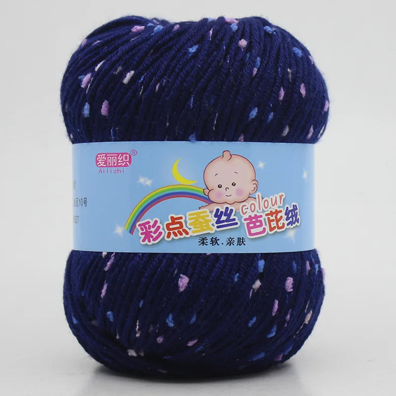 Eco-Dyed Worsted Wool & Cotton Yarn – Hand Knitting & Crochet
