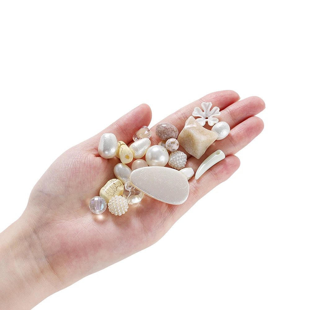 Mixed Acrylic Beads – Bowknot, Star, Heart & Butterfly DIY Jewelry