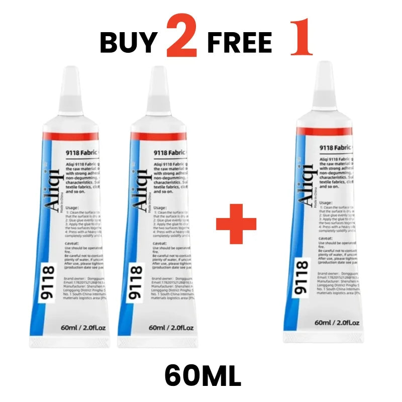 Strong Fabric Glue – Transparent Quick-Dry Multipurpose Waterproof Adhesive
