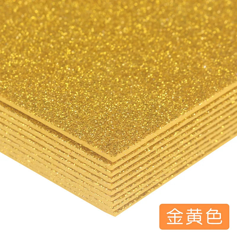 A4 Glitter Foam Paper Sheets