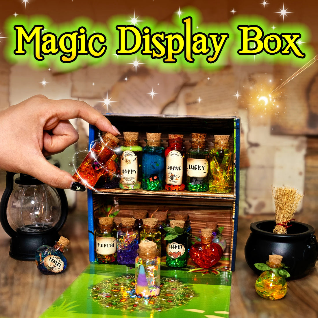 DIY Magical Potions Kit – Color-Changing Witch Craft Set for Kids