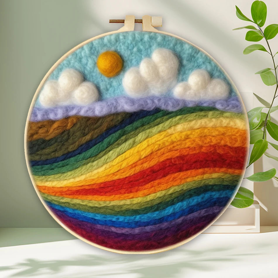 GATYZTORY DIY Wool Felting Painting Kit