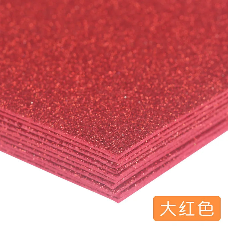 A4 Glitter Foam Paper Sheets