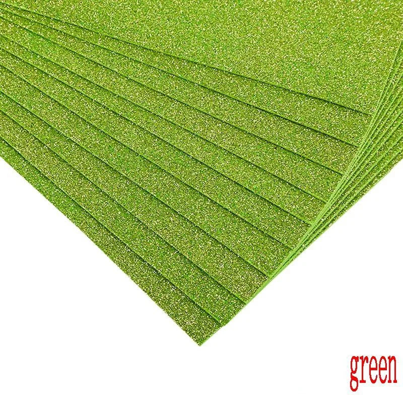 A4 Glitter Foam Paper Sheets