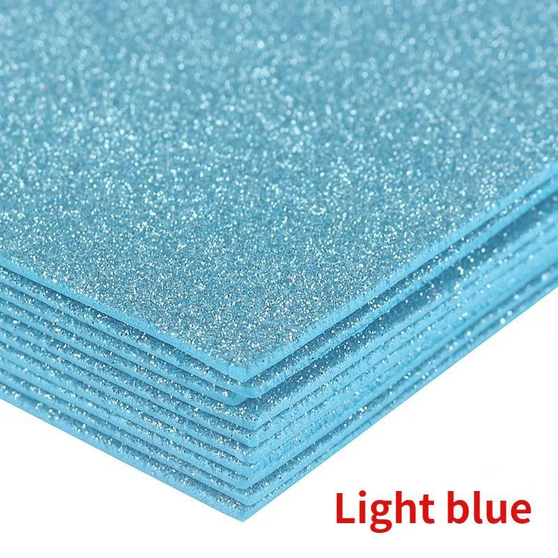 A4 Glitter Foam Paper Sheets