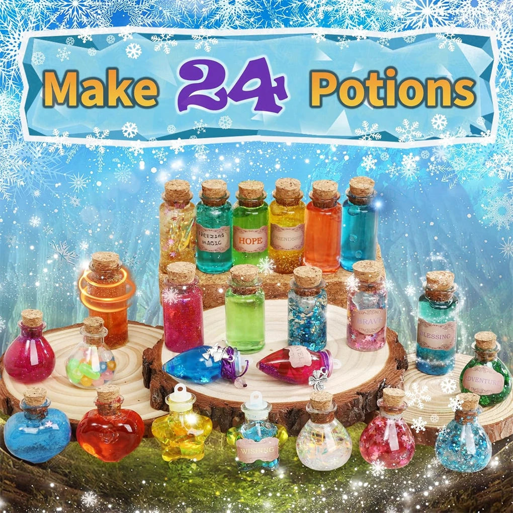 DIY Magical Potions Kit – Color-Changing Witch Craft Set for Kids
