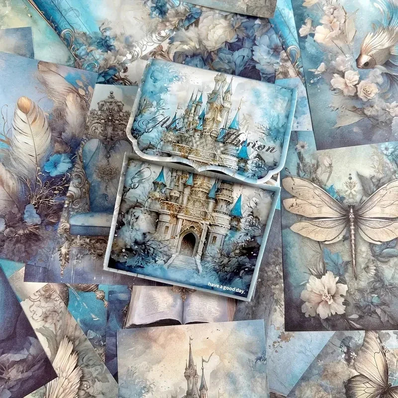 Retro Scrapbook Craft Paper Set