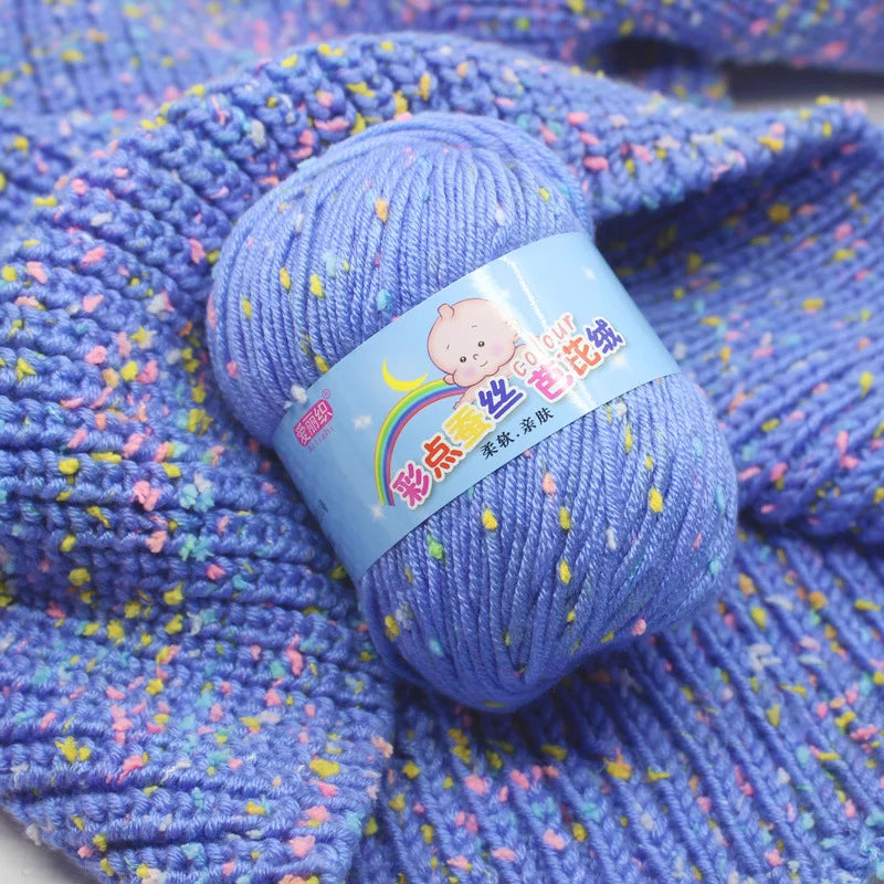 Eco-Dyed Worsted Wool & Cotton Yarn – Hand Knitting & Crochet