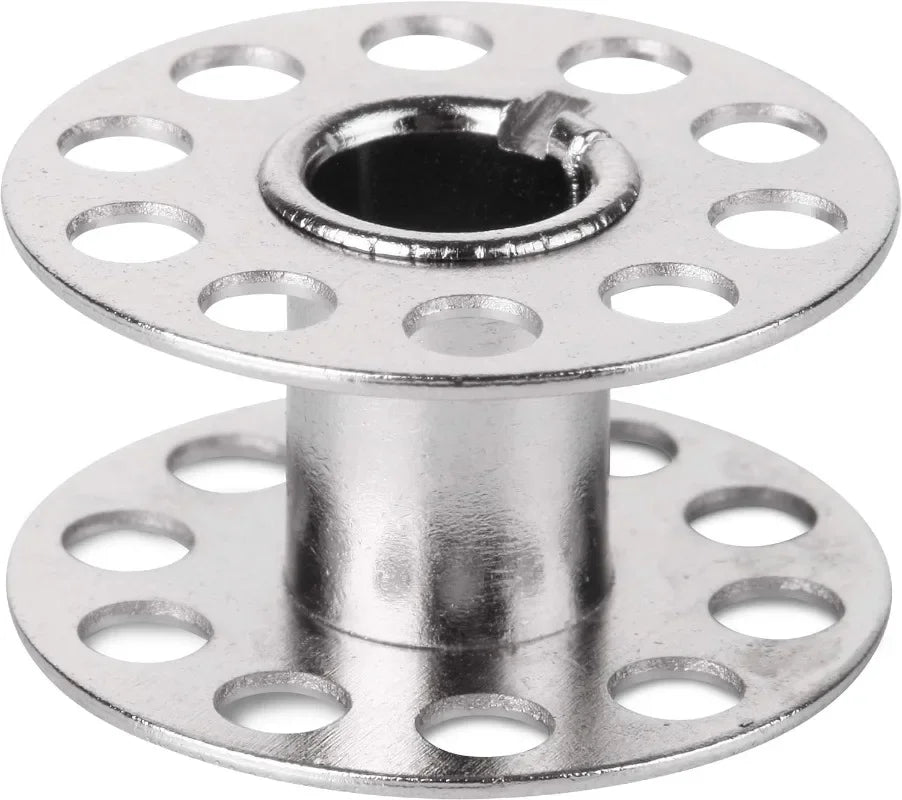 Metal Sewing Machine Bobbins – Stainless Steel Empty Spools for Thread