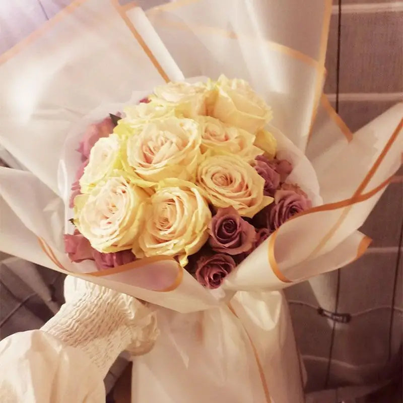 Korean Flower Wrapping Paper