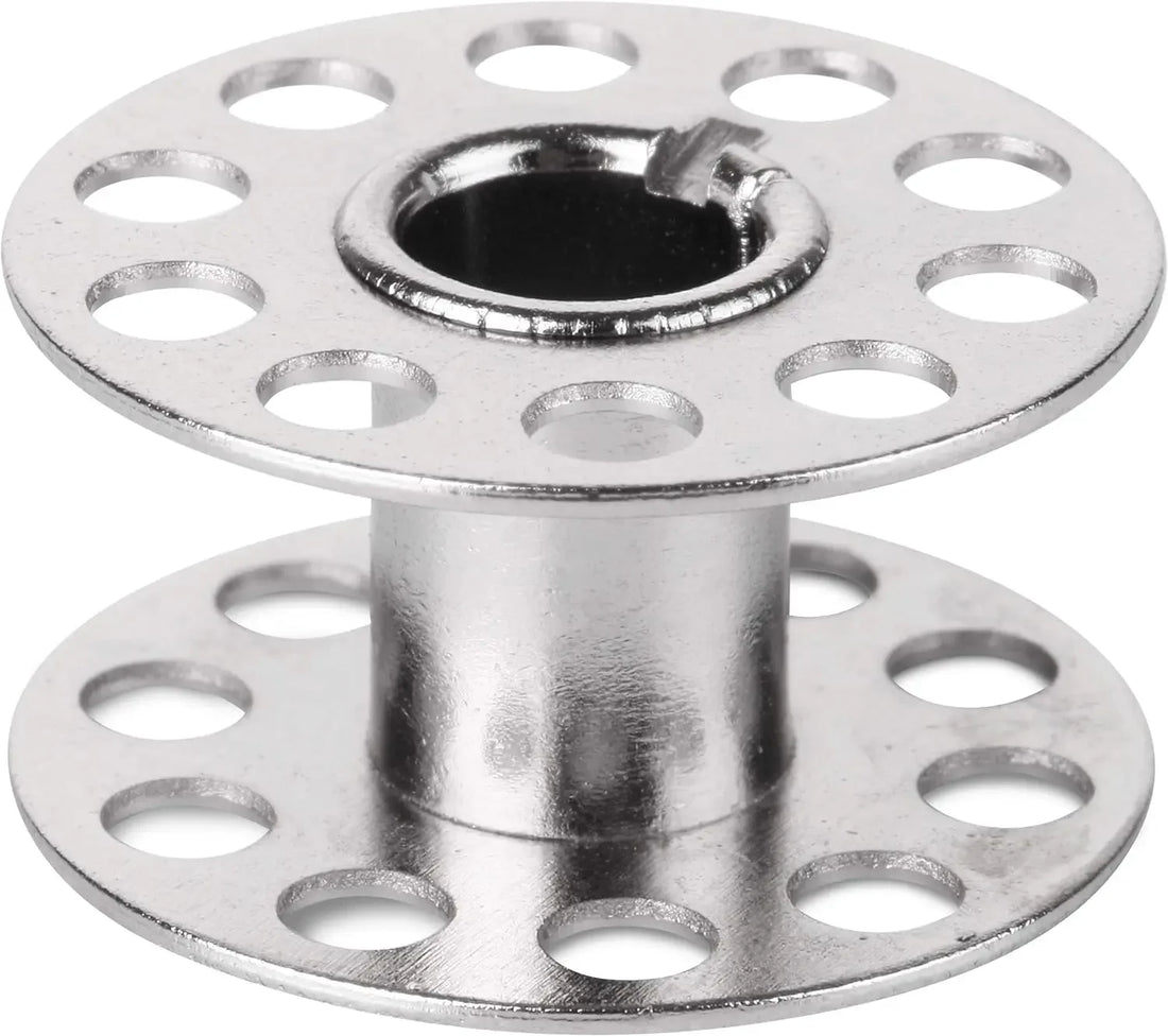 Metal Sewing Machine Bobbins – Stainless Steel Empty Spools for Thread