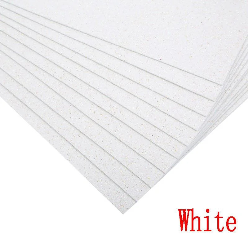 A4 Glitter Foam Paper Sheets