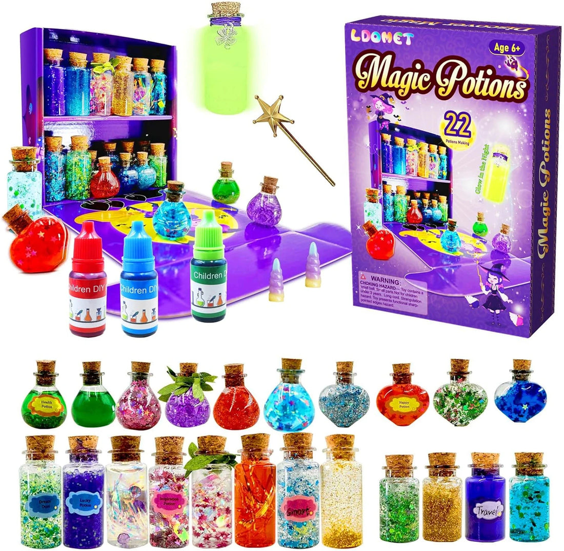 DIY Magical Potions Kit – Color-Changing Witch Craft Set for Kids