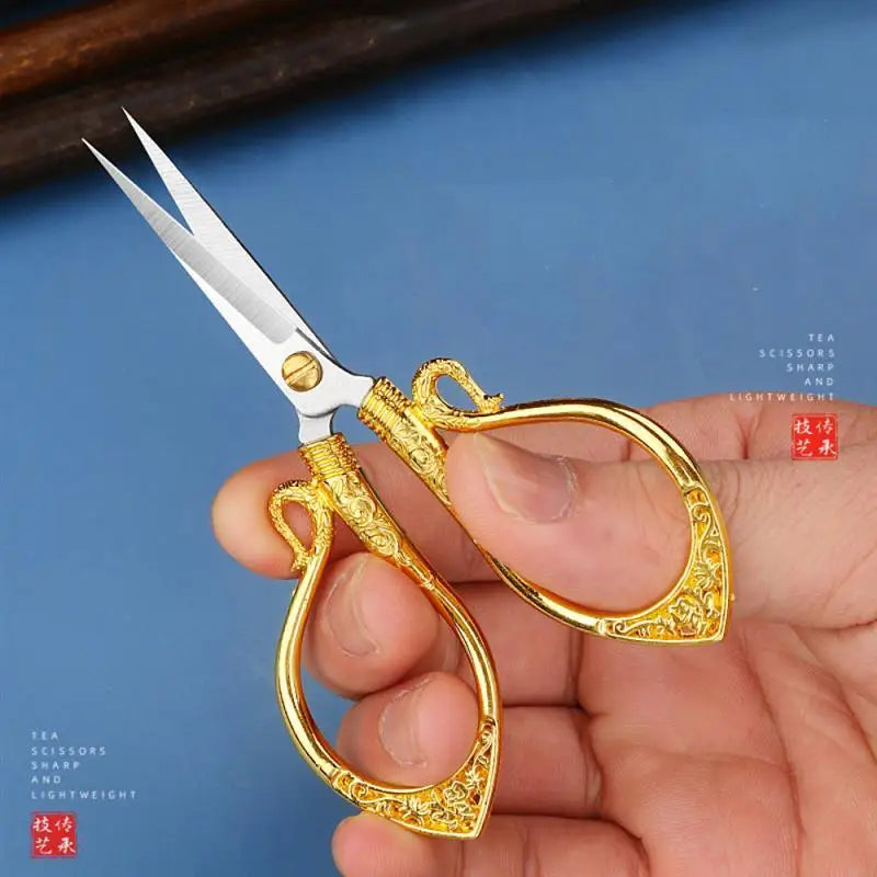 Retro Antique Sewing Scissors – Durable Tailor & Fabric Shears
