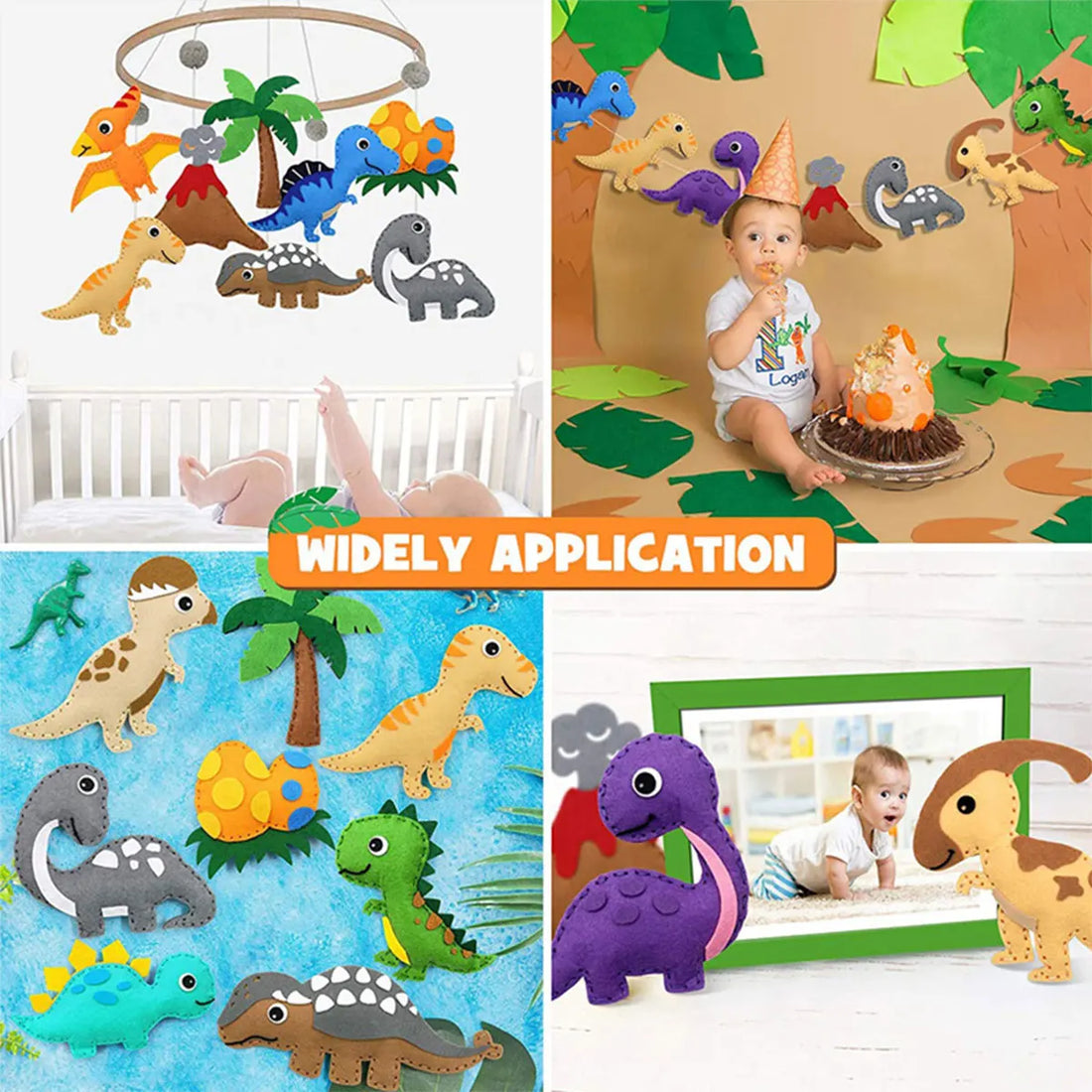 Forest Creatures DIY Sewing Felt Plush Kit for Kids