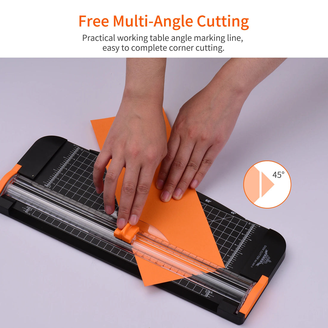 A4 Portable Paper Trimmer – 12.2” Craft & Photo Cutter
