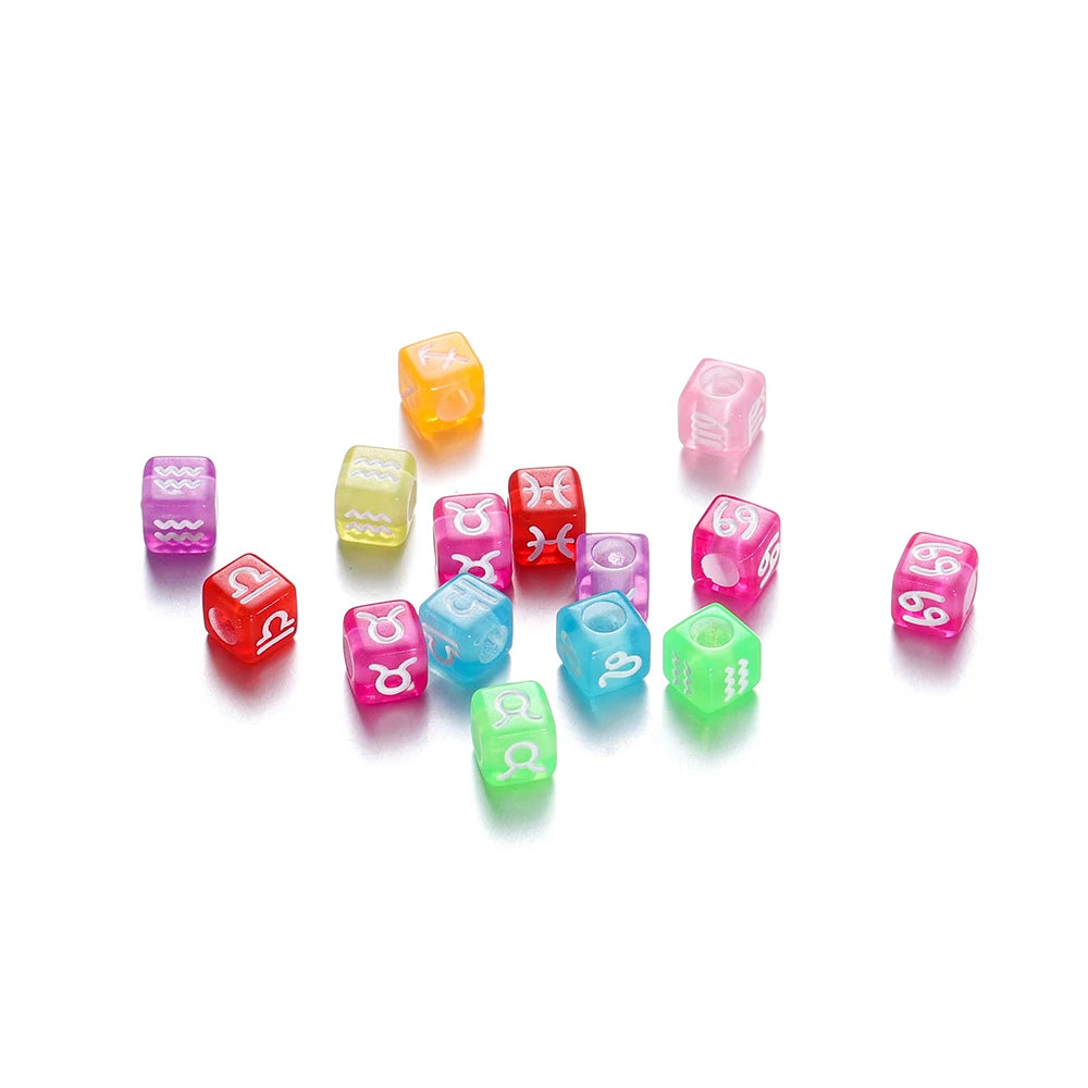 Mixed Acrylic Beads – Bowknot, Star, Heart & Butterfly DIY Jewelry