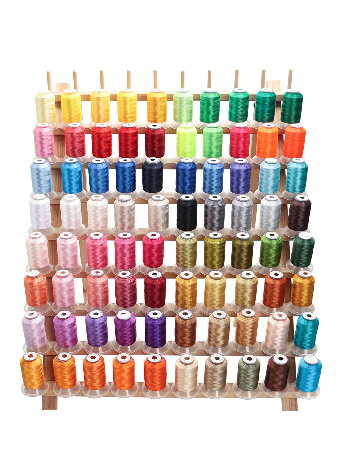 80 Madeira Colors Set Premium Polyester Embroidery Thread 500M (550Y) Each Spool Brother Babylock Janome Singer Home Machines
