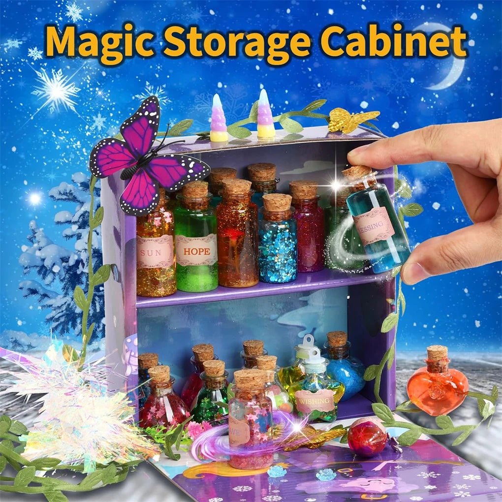 DIY Magical Potions Kit – Color-Changing Witch Craft Set for Kids