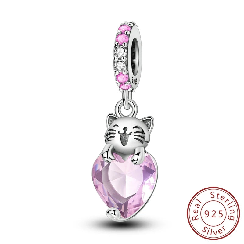 925 Sterling Silver Animal Charms