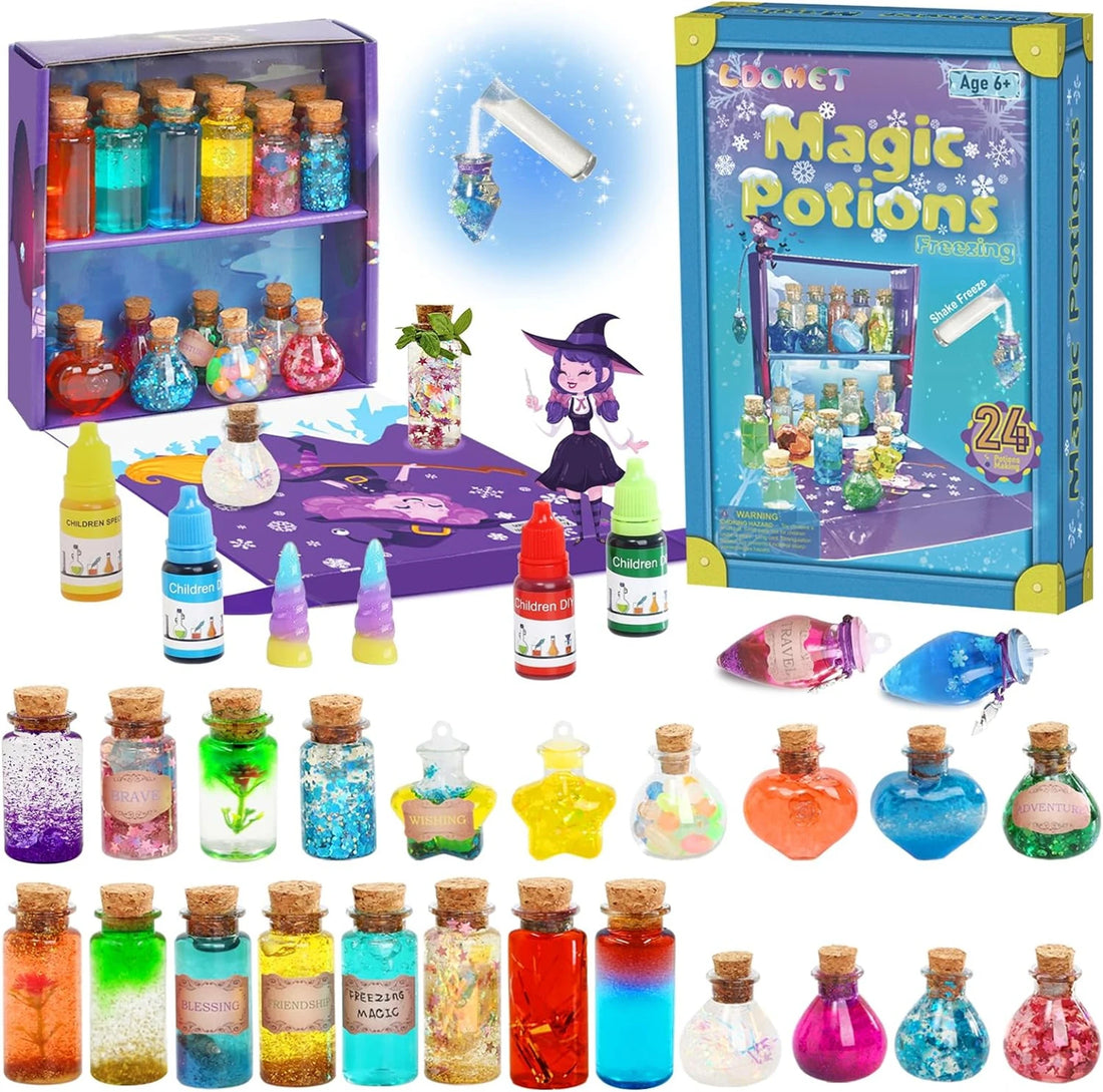DIY Magical Potions Kit – Color-Changing Witch Craft Set for Kids
