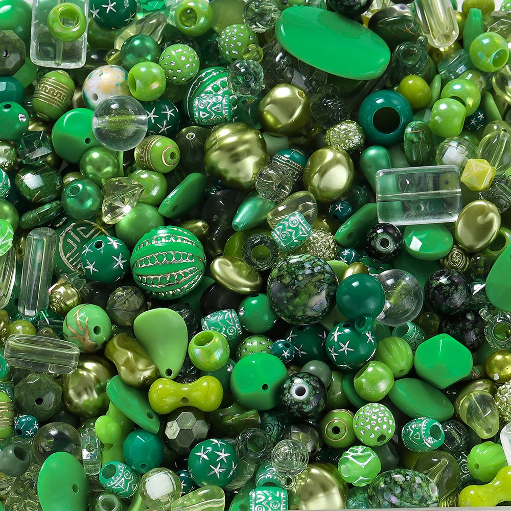Mixed Acrylic Beads – Bowknot, Star, Heart & Butterfly DIY Jewelry