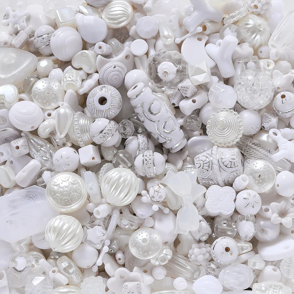 Mixed Acrylic Beads – Bowknot, Star, Heart & Butterfly DIY Jewelry