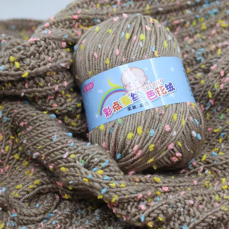 Eco-Dyed Worsted Wool & Cotton Yarn – Hand Knitting & Crochet