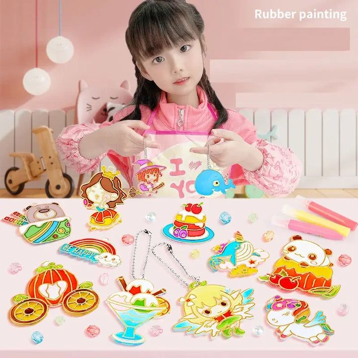 Children’s DIY Crystal Glue Painting Set