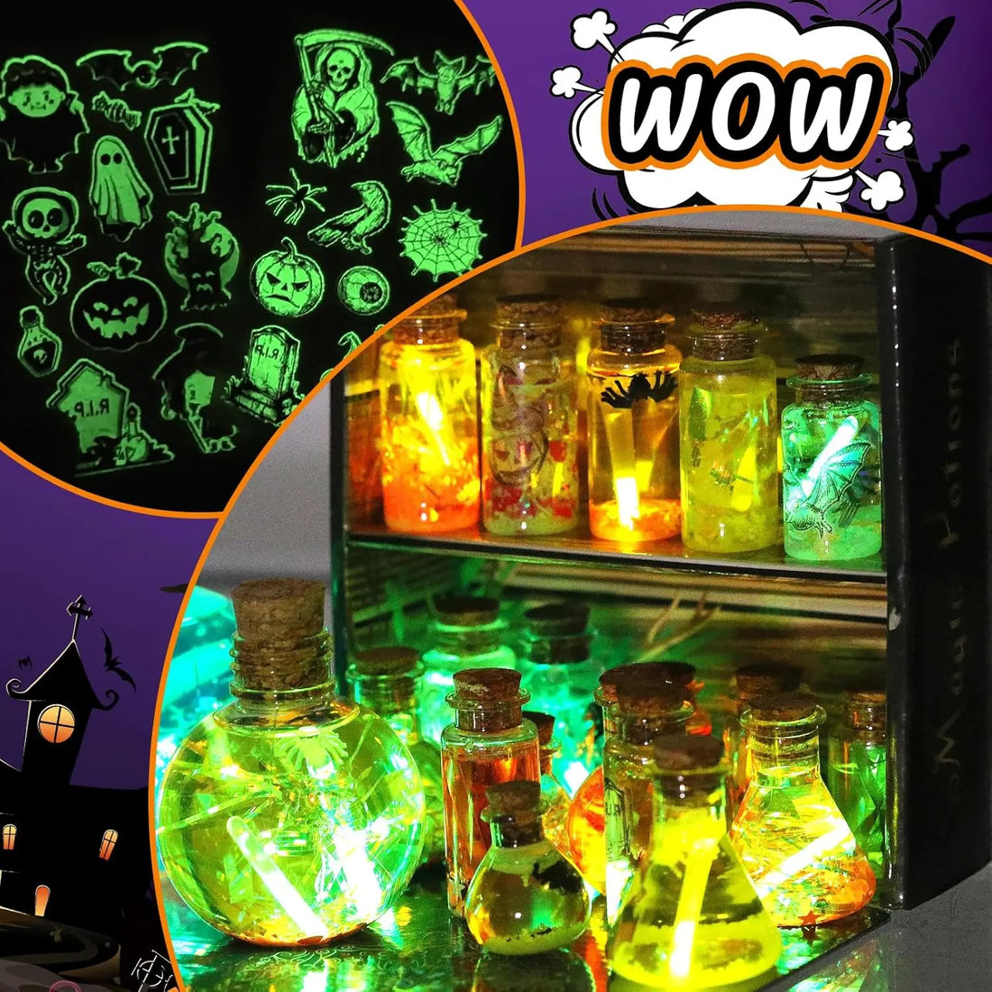 DIY Magical Potions Kit – Color-Changing Witch Craft Set for Kids