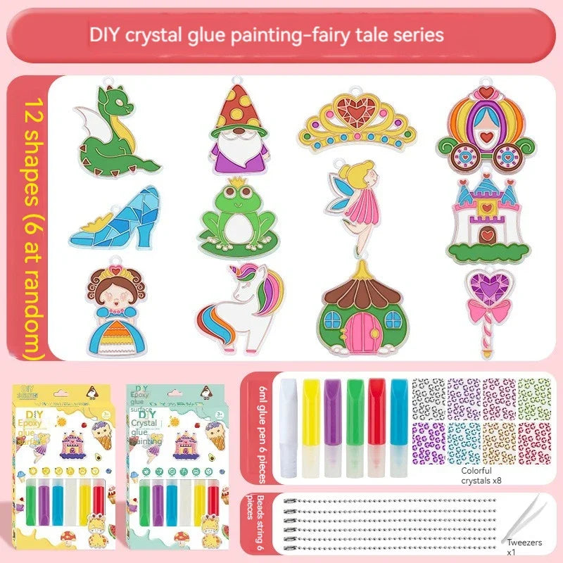 Children’s DIY Crystal Glue Painting Set