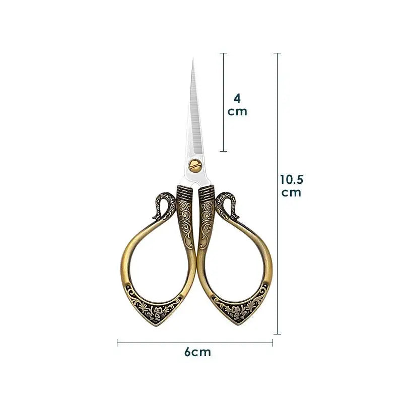 Retro Antique Sewing Scissors – Durable Tailor & Fabric Shears