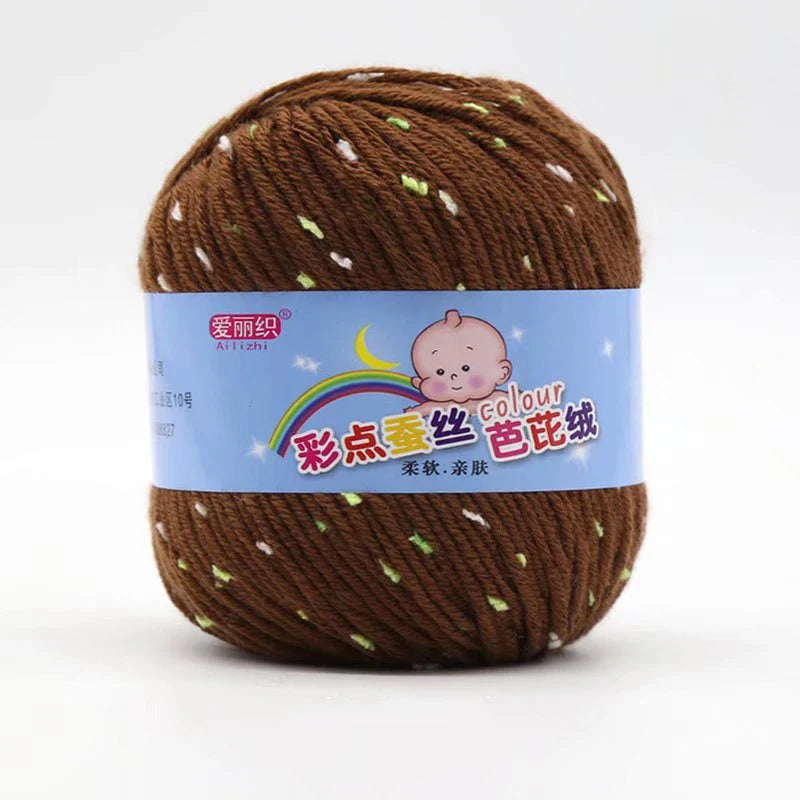 Eco-Dyed Worsted Wool & Cotton Yarn – Hand Knitting & Crochet