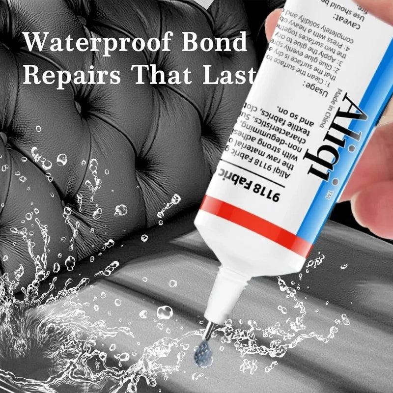 Strong Fabric Glue – Transparent Quick-Dry Multipurpose Waterproof Adhesive