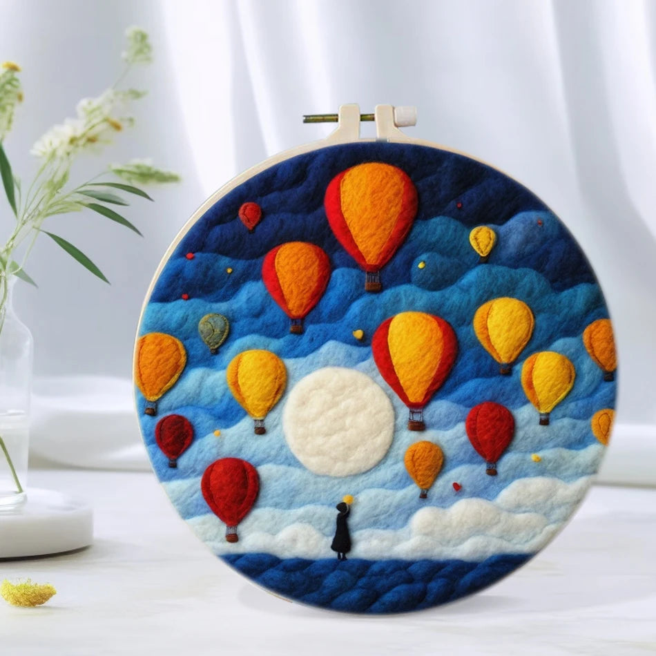 GATYZTORY DIY Wool Felting Painting Kit