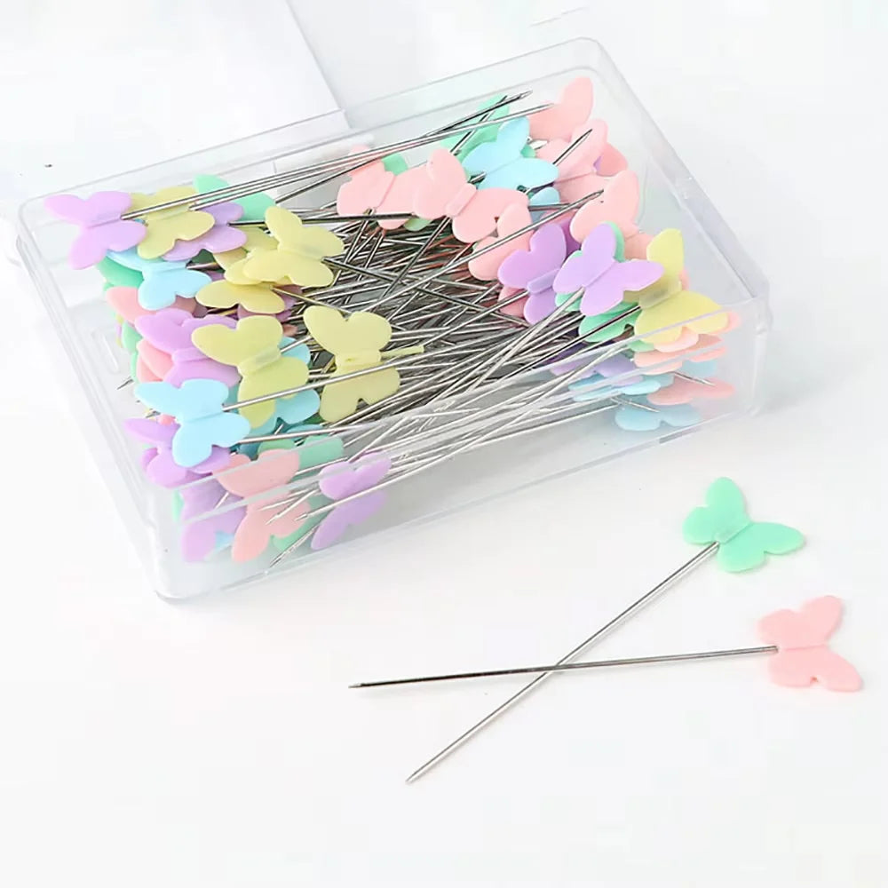 100Pcs Stainless Steel Dressmaking Pins