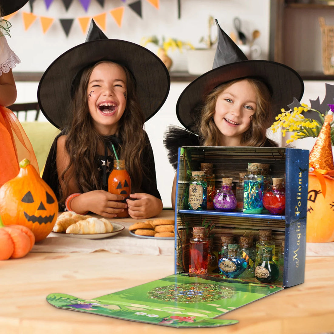 DIY Magical Potions Kit – Color-Changing Witch Craft Set for Kids