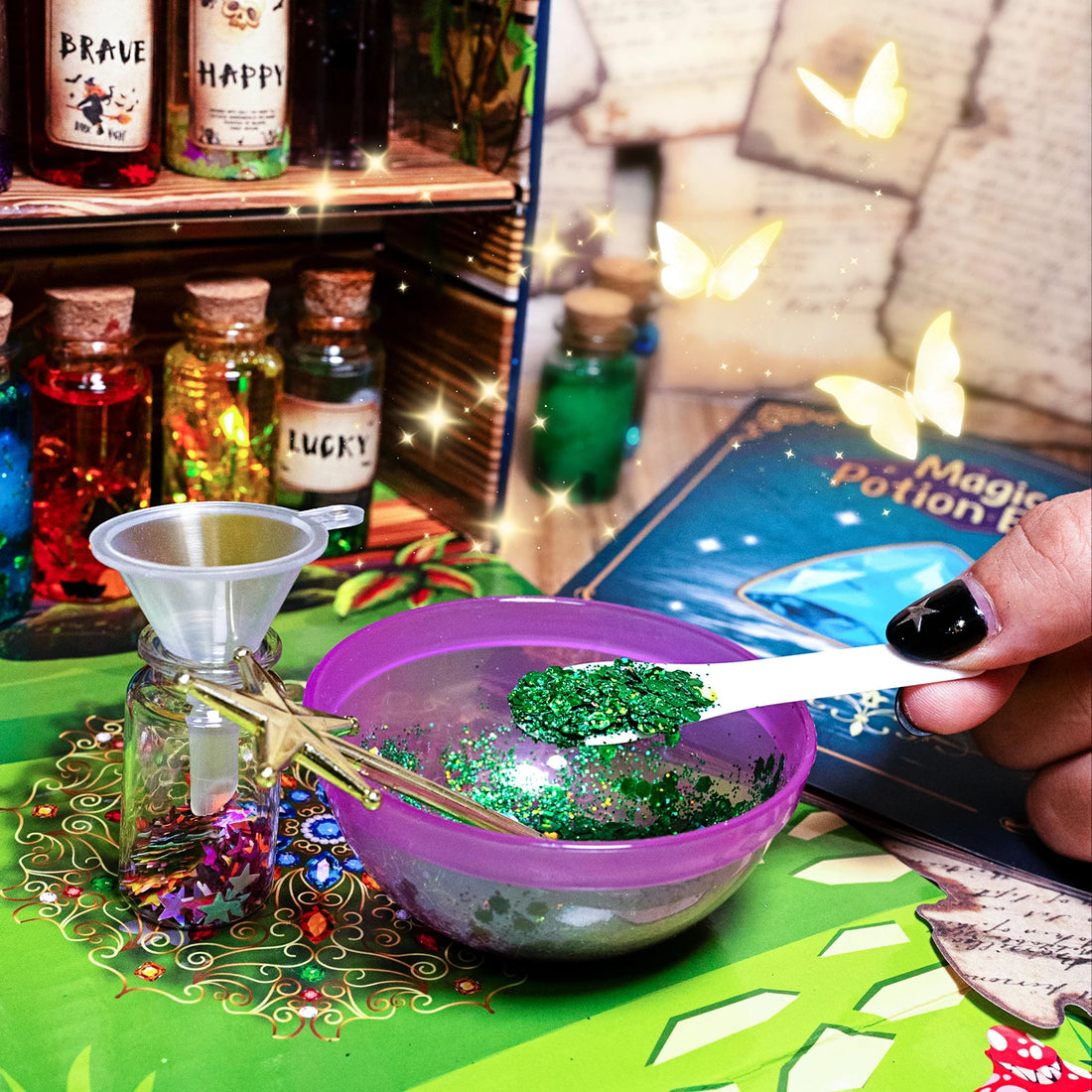 DIY Magical Potions Kit – Color-Changing Witch Craft Set for Kids