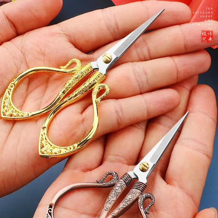 Retro Antique Sewing Scissors – Durable Tailor & Fabric Shears