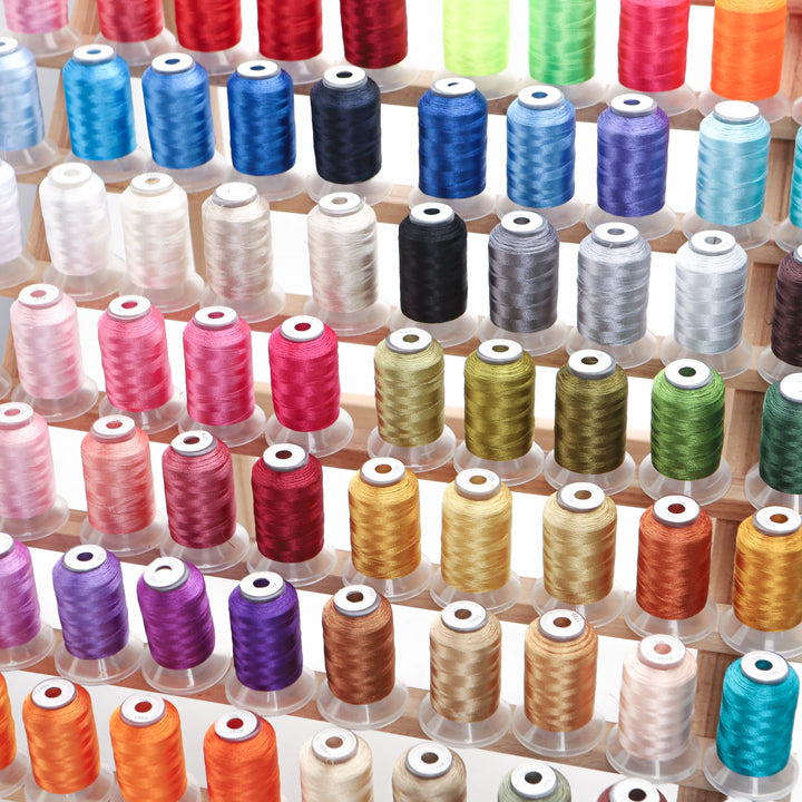 80 Madeira Colors Set Premium Polyester Embroidery Thread 500M (550Y) Each Spool Brother Babylock Janome Singer Home Machines